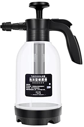 di Schiuma di Neve da 2L, Spruzzatore Pressione Auto, Schiumogeno Autolavaggio, Pistola Tubo da Giardino, Ugello Spruzzo, per Impianti di Lavaggio Irrigazione