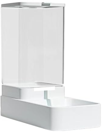 Automatic Pet Food and Water Dispenser - 3.8L Gravity Feeder for Small & Medium Dogs and Cats, with Large Capacity Waterer