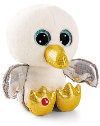 NICI Kuscheltier GLUBSCHIS Möwe Gullbert 15cm - weiß - Stofftier aus weichem Plüsch, niedliches Plüschtier zum Kuscheln und Spielen, für Kinder & Erwachsene, tolle Geschenkidee | 61845
