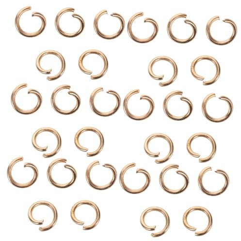Gadpiparty 30stücke Biegeringe Für Schmuckherstellung Diy-armbänder Halsketten Und Ohrringe Schmuckzubehör Mit Spaltringen Und Verbindungsringen