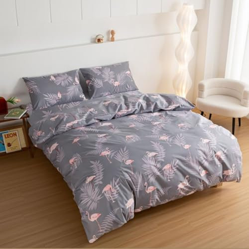 Juego de funda de edredón de algodón impermeable, protector de colchón transpirable para incontinencia con cremallera, tamaño individual/king (estilo 7#, 220 x 240/50 x 75 cm), ideal para protección
