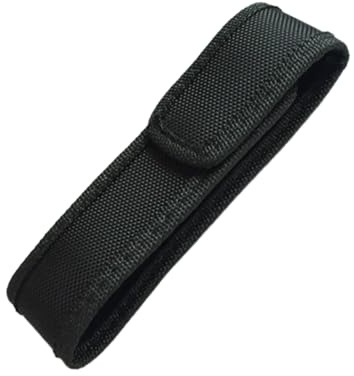 Lainiaoly Taschenlampen Tasche,16 Cm-17 cm Taschenlampengürtel Holster, Taschenlampenhaltergürtel, Taktische Taschenlampe-Holster, Hochleistungs-Blitz-Licht-Beutel Camping Wanderklettern Jagd