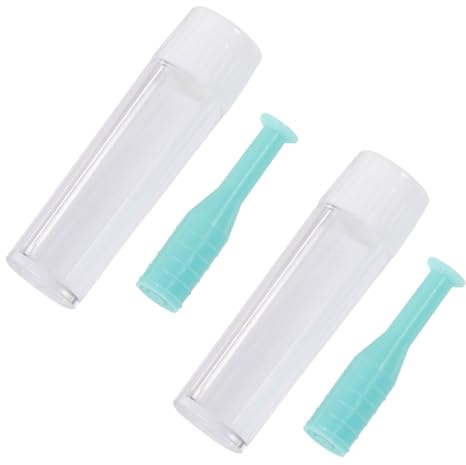 Beaupretty 2 piezas Rgp Ventosa Removedor Insertor para Lentes Duros Antideslizante Compacto y Fácil de Usar Verde para Viaje y Uso Diario