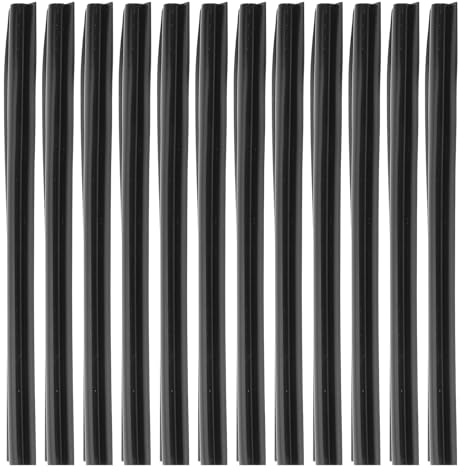 Uonlytech Lot de 12 Gaines Dissimulées en PVC pour Câbles Automobiles Cache-Câbles Complet pour Voiture et Remorque Protection Anti-Friction Isolation Phonique et Sécurité Électrique