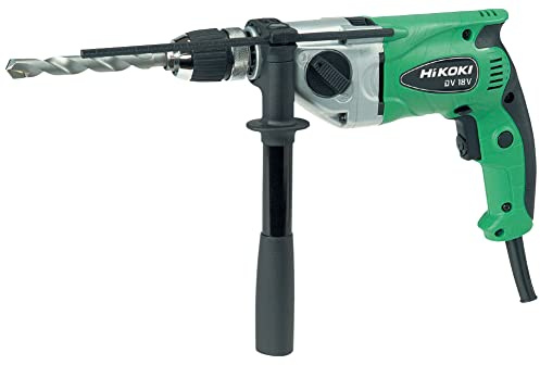 HIKOKI Schlagbohrschrauber, DV18V (690 Watt, im Koffer), Cranberry, 1/2_pollice, DV18VWUZ