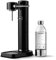 Aarke Carbonator 3, Wassersprudler aus Edelstahl mit BPA-frei Flasche, Schwarzes Chrom Finish