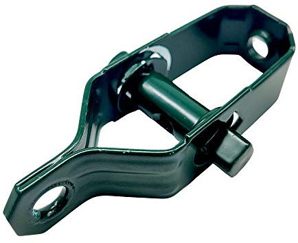 DOJA Industrial | Drahtspanner aus verzinkt Stahl | PACK 10 | Grün | Spanner für Spanndraht, Maschendraht, Draht, Zaun | Maschendrahtzaun, Zaunspanner, Gartenarbeit, Drahtgeflecht, Metallgewebe