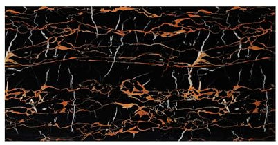 IZODEKOR Revêtement Mural Aspect Marbre - Panneau Mural Pour Salon, Cuisine, Salle de Bain et Chambre, Alternative au Carrelage en Marbre, Effet Granit et Surface Brillante | 1 Pièce, Dragon
