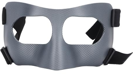 TARSHYRY Nasenschutz für Gebrochene Nase,Atmungsaktiv Sport-Gesichtsschutzmaske mit Stoßdämpfung,Nasenschutzmaske,PC-Material Zum Schutz vor Aufprallverletzungen für Fußball, Basketball, Sport