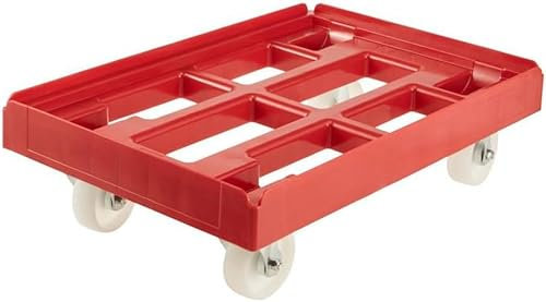 1Above Transport Roller for Transport Boxes and Baskets, 360° swivel range, Load Capacity up to 300 kg, 61 x 41 x 19 cm, (A)