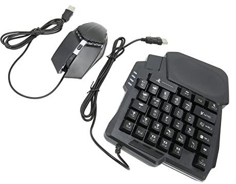 Pack combiné de Jeu Mobile, Clavier et Souris D'ordinateur avec Connexion Filaire ou BT Campos 4 en 1, Clavier K13, avec Convertisseur de Souris, Clavier et Support K13, pour