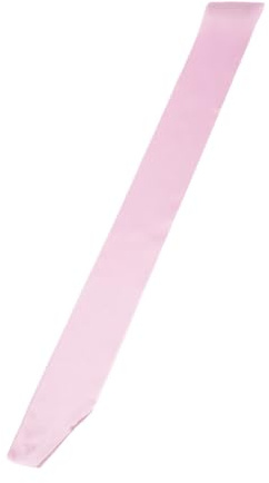 PATIKIL 160 cm x 10 cm tomt satinband, gör-det-själv vanligt skärp bal drottning skärp festtillbehör för examen fest bröllop bankett halloween dekorationer, rosa