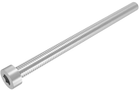 SECCARO Tornillo cilíndrico M2 x 30 mm, acero inoxidable V2A, VA A2, DIN 912/ISO 4762, hexágono interior, rosca completa, 20 unidades