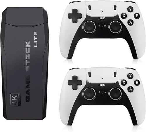 JOYARCH M8 Pro 4K Retro Game Stick 64G Plus de 20,000 Jeux, 2.4G Wireless Controller Gamepad Jeu Nostalgia Stick HDMI Output Video Games for TV