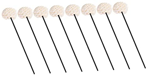 ULTECHNOVO Palitos De Aromaterapia Hogar 8 Varillas Difusoras Flores Secas Varillas Aromáticas Reemplazables Fibra Negra Difusor De Ambiente Sin Llama Decoración para Sala, Dormitorio y Baño