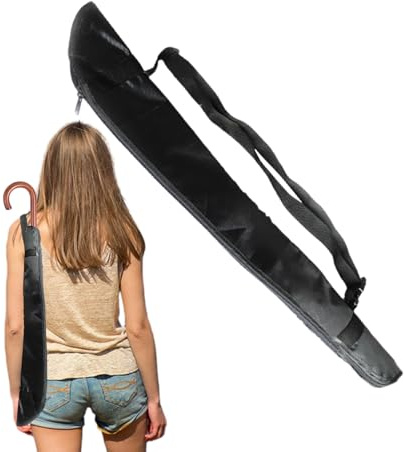 Umbrella Carry Bag - Waterproof Dustproof Umbrella Storage, Absorbent Zippered Cover, Portable Travel Pouch | Multifunctional Protective Carry Bag for Backpacking Furniture Cleaning Travel