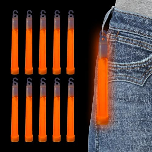 Generico Varillas luminosas, palos luminosos festivos - Los bastones ultra brillantes se iluminan en la oscuridad,Bolsas de ligeras de larga duración, kit de supervivencia con multiusos, basto