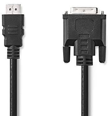 Nedis - Cavo HDMI-DVI connettore HDM I - DVI-D maschio 24+1 P