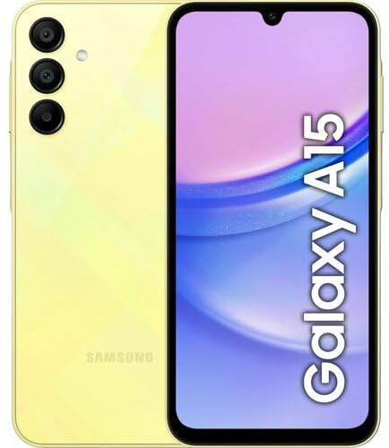 Samsung A155F/DSN Galaxy A15, Dual, 128GB 4GB Ram, Yellow