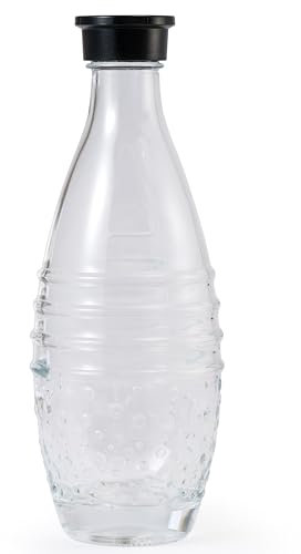 Glas-Kohlensäureflasche passend für SodaStream Aqua Fizz, Crystal und Penguin Sprudelwassermaschinen, nicht für Plastikflaschenmaschinen geeignet