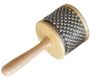 KTUXZCI Cabasa Hand Shaker Percussion Instrument Lightweight Beautiful Sound For Classroom Musical Activities Musical Instrument Toy Shaker Percussion, Dia 8.5cm