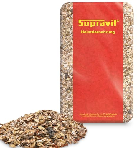 Supravit Spatzenfutter & Sperlingsfutter 25kg – Premium Wildvogelfutter | mit Mehlwürmern | Energie- & Proteinreiches Ganzjahresfutter für Spatzen, Gartenvögel & heimische Wildvögel