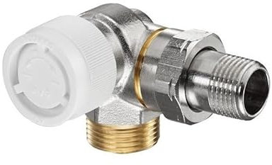 Oventrop Thermostatventil Baureihe AV 9 G 3/4 AGxR 1/2, Winkel/Eck, li, MS vern.