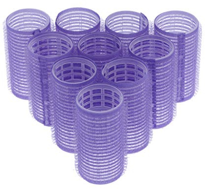 SDENSHI 10pcs Bigoudis Coiffure, Rouleaux à Cheveux Auto-Agrippants - 32mm