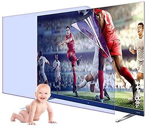 KELUNIS Blendschutz TV Displayschutzfolie, Blaulichtfilter Für TV-Bildschirm 32-65 Zoll, Matte Schutzfolie/Antireflexionsrate Bis Zu 90% Augenermüdung Lindern,49 (1075 * 604)