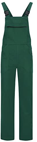 BWOLF Anax Baumwolle Latzhose Herren Arbeitshose Schutz-Latzhose Arbeits-Latzhose (Gras, XXL)