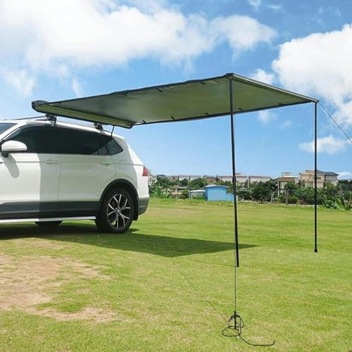 Toldo Furgoneta Camper Toldo Lateral Impermeable para Coche, Refugio Solar, para Actividades al aire Libre como Acampar, Montañismo, Pesca para Vehículos, SUV, RV ( Size : A 200x250cm/6.6x8.2ft )