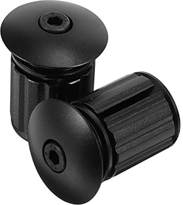 WESIEVYA 2stücke Fahrrad Lenker Endkappen Aus Aluminiumlegierung Leichte Und Stabile Bar End Plugs Für Rennrad Mountainbike Und Klapprad Lenkerstopfen Robustes Bike Zubehör Schwarz