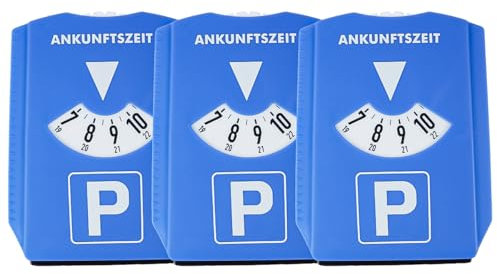 Tiardey Parchimetro Multifunzionale, Timer di parcheggio, Scheda Timer, Segnale di parcheggio per Auto, Attrezzatura di parcheggio Intelligente