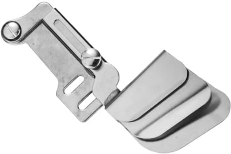 BATHVEVE Accesorios Para Máquina De Coser Pequeña Fijador Profesional De Metal Para Rematar Costuras Carpeta Resistente y Fácil De Instalar Para Uso Doméstico y Talleres