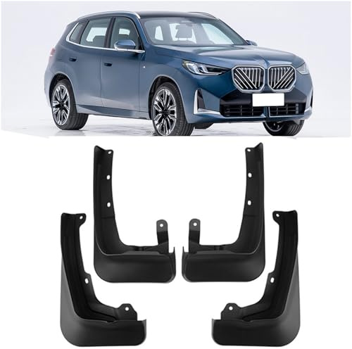 YDLYDL 4 Pezzi Paraspruzzi Auto, per BMW X3 2025 Paraspruzzi Auto Non Necessita di Foratura