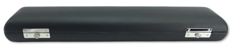 ModouString Flute Case B Foot 17 Hole Flute Bag with Leather Hard Shell Protective Box with Soft Interior - Convenient & Durable for Beginner Students