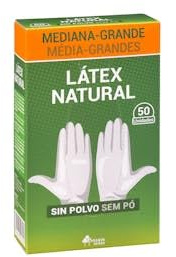 Genérico Latexhandschuhe, Forest Green, Größe M bis L, 50 Stück, Packung mit 2