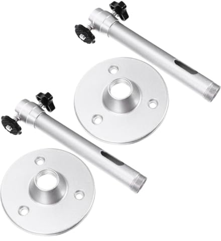 NUOBESTY 2Pcs Projector Mount Ceiling Holder Projector Ceiling Rack for Projectors Easy Installation Elegant Design