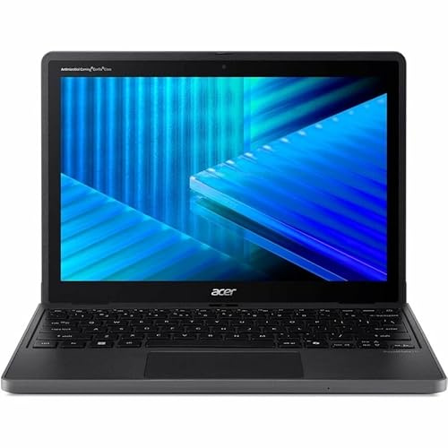 Acer TravelMate B3 Spin 12 TMB312R-31 TMB312R-31-P5E5 Portátil convertible 2 en 1 con pantalla táctil de 12.2 pulgadas, WUXGA, 60 Hz, Intel N-Series N250-8 GB, memoria flash de 128 GB, teclado inglés