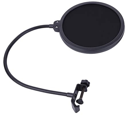Generic BM800 Studio Kondensatormikrofonpaket med Hög Känslighet Popfilter USB-adapter för Hemmastudio 1 Enhet