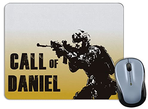 Tapis de Souris Gamer. Tapis Souris Personnalisable. Tapis Gamer. 18x22cm. Base en Caoutchouc Antidérapant. Mouse Pad. Rectangulaire. Call of Your Name