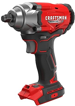 CRAFTSMAN V20 Llave de impacto inalámbrica, 1,27 cm, solo herramienta desnuda (CMCF921B)