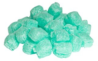 BIO Füllmaterial DEKO Verpackungschips aus Maisstärke Packpolster Polster 200 L - 4 FARBEN! (Grün, 200 Liter)