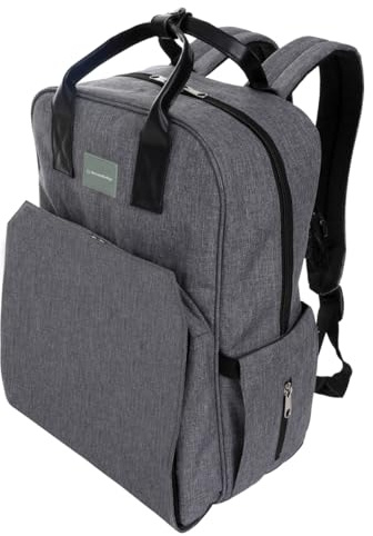 Dreambaby Wickeltasche - Carry All Windelrucksack - Bequeme gepolsterte Wickelunterlage inkl. Baby Wickeltasche Kinderwagen Befestigung Clips Mesh Wischhülle Verstellbare Träger Leichte Vollständig