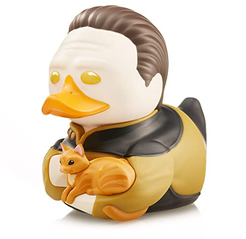 TUBBZ Star Trek Data Gummiente Vinyl-Figur Sammlerfigur, in verpackt, 8.9cm | Offizielles Merchandise zu den Star Trek-Filmen, Data Ente Vinylfigur – Geschenk für Männer und Dekoration.
