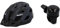FISCHER Erwachsene Fahrradhelm, Radhelm, Cityhelm Urban Plus Brooklyn & Mini Fahrradglocke, schwarz, One Size
