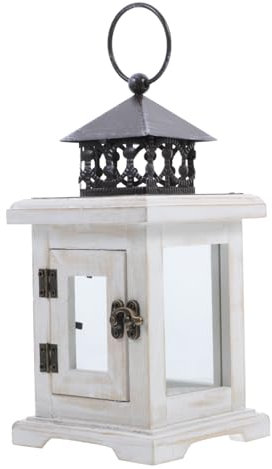 Amosfun Dekorative Kerzenlaterne Zum Aufhängen Vintage-rustikaler Kerzenhalter Bauernhaus-Stil Party- Hochzeitsdekor Heimtextilien Tischdekorationen