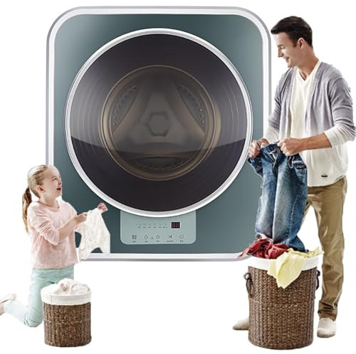 Tragbare Wäschewaschmaschinen, Mini-Automatikwaschmaschine, Wandmontierte Waschmaschine Für Babykleidung, Hochtemperaturkochen, Waschen, Badezimmer, Küche