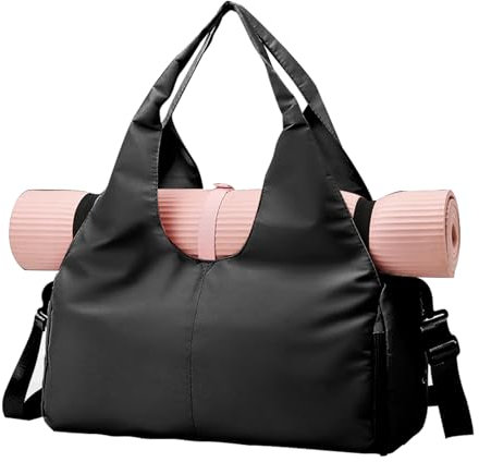 Sivono Yogatasche Groß Reisetasche mit Schuhfach & Nassfach Tragetasche Herren Fitnessstudio Sport Gym Tasche für Yogamatten