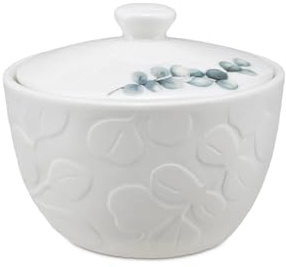 LA PORCELLANA BIANCA - Sempreverde Azucarero 240 ml, porcelana
